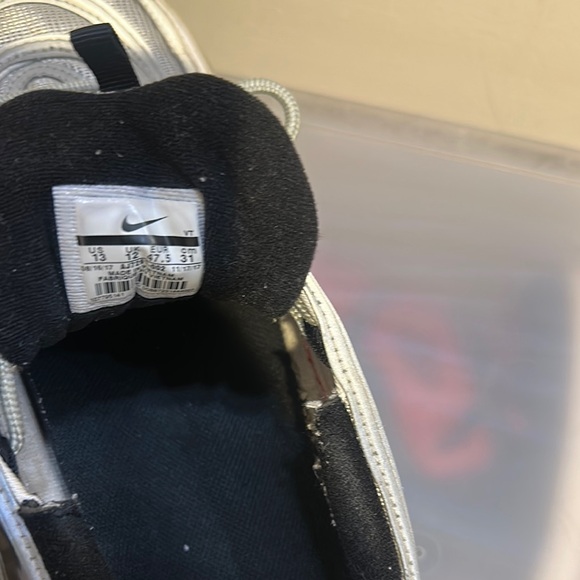 Nike Silver and Black Sneakers - Picture 7 of 7